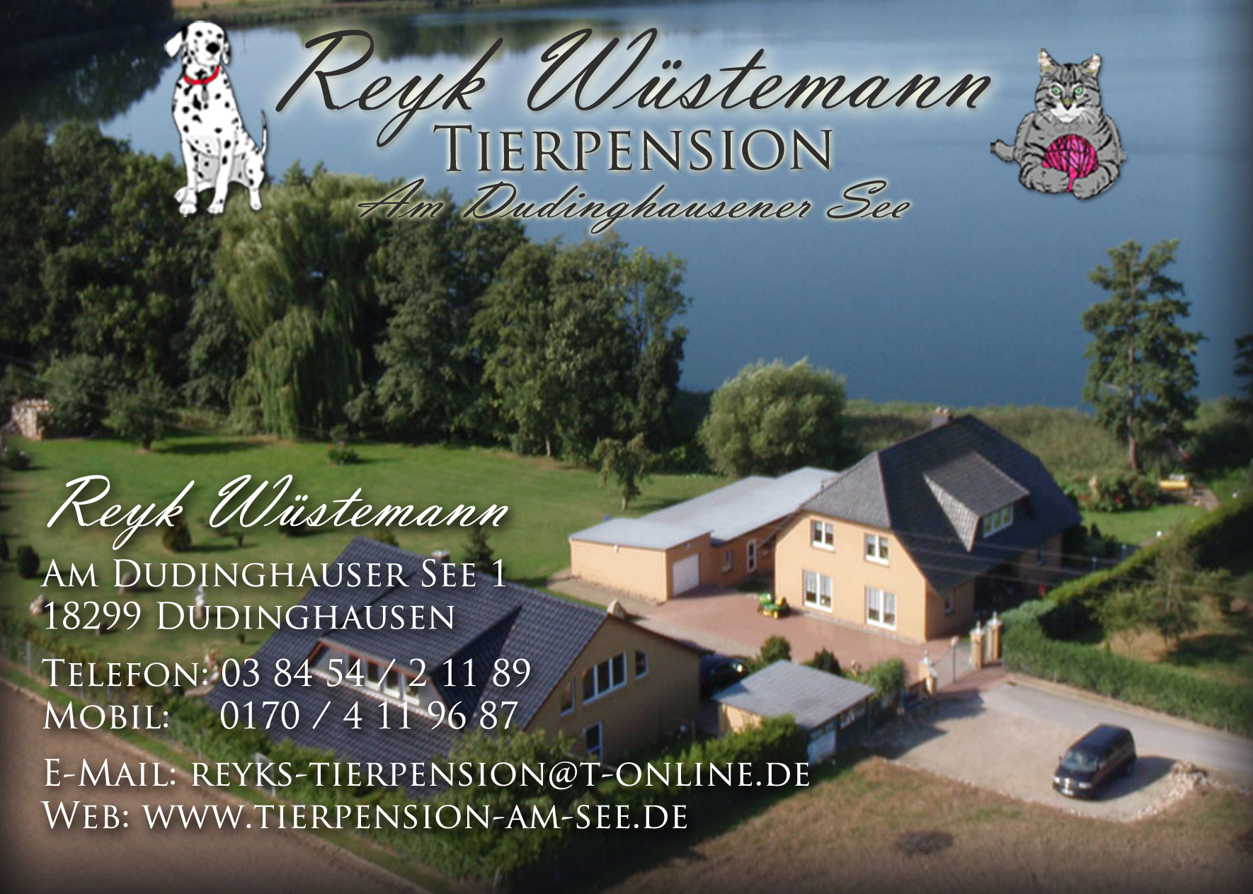 Tierpension am See